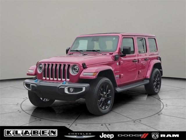 used 2022 Jeep Wrangler Unlimited 4xe car, priced at $36,873