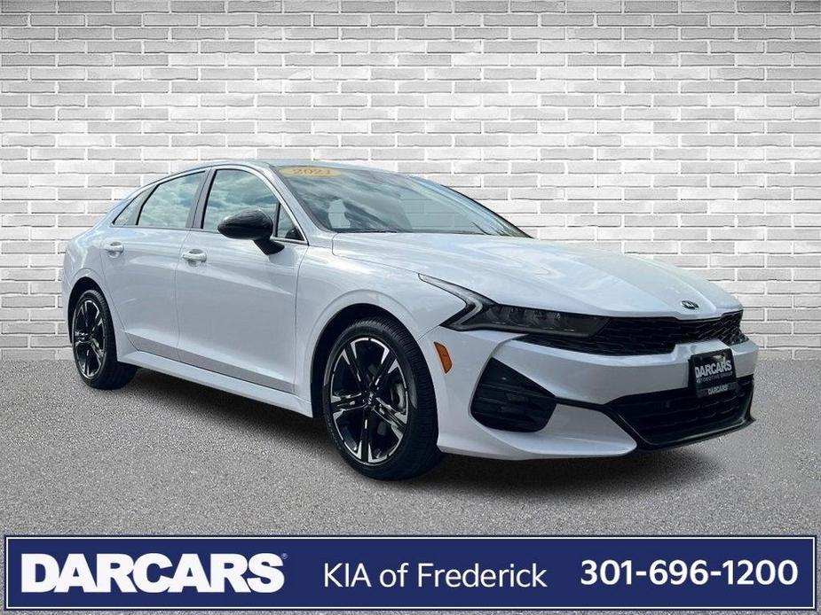 used 2021 Kia K5 car, priced at $25,487