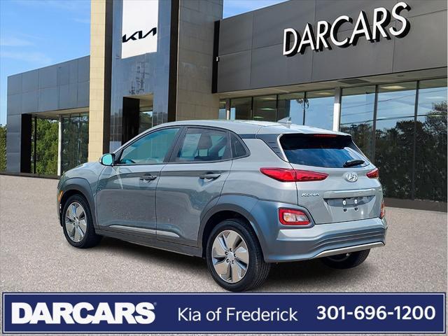 used 2021 Hyundai Kona EV car, priced at $19,470