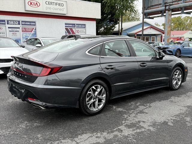 used 2021 Hyundai Sonata car, priced at $19,197