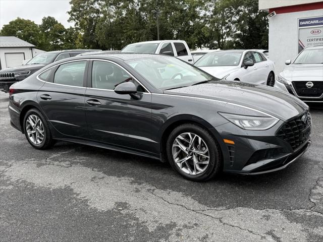 used 2021 Hyundai Sonata car, priced at $19,197