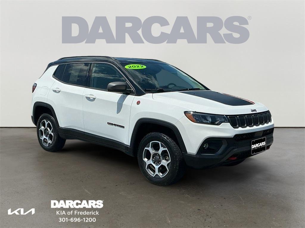 used 2022 Jeep Compass car, priced at $21,941