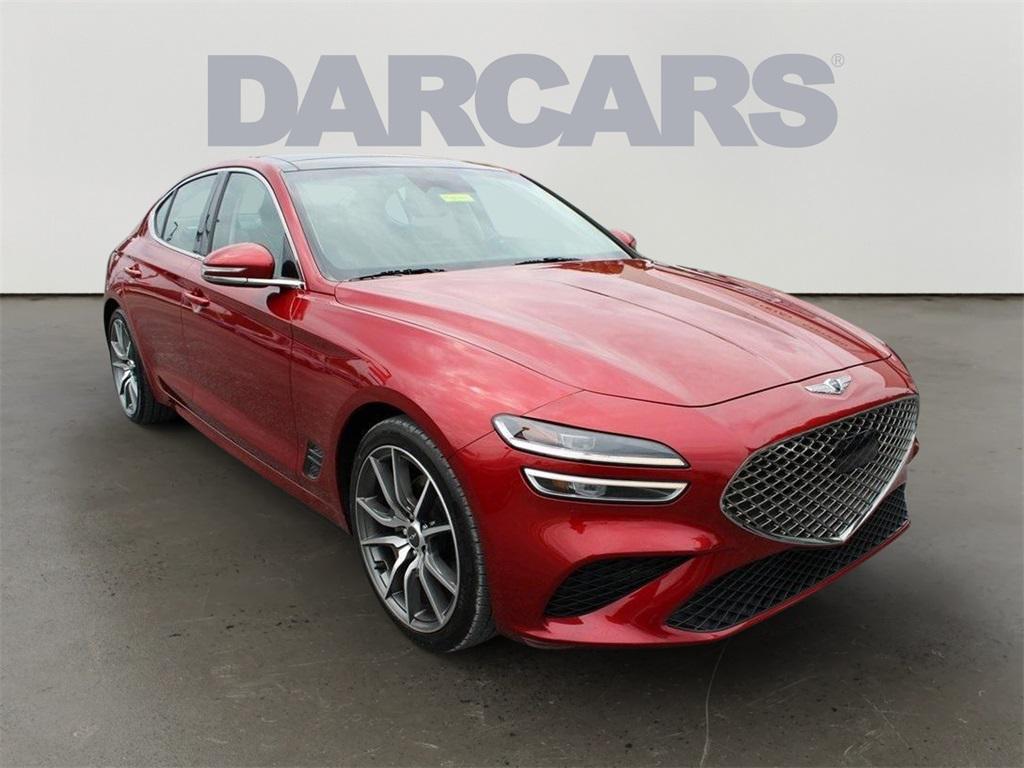 used 2022 Genesis G70 car, priced at $28,751