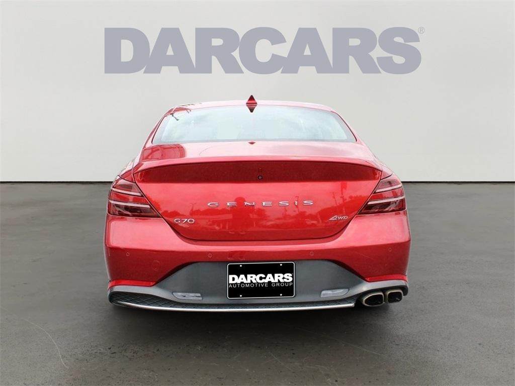 used 2022 Genesis G70 car, priced at $28,751