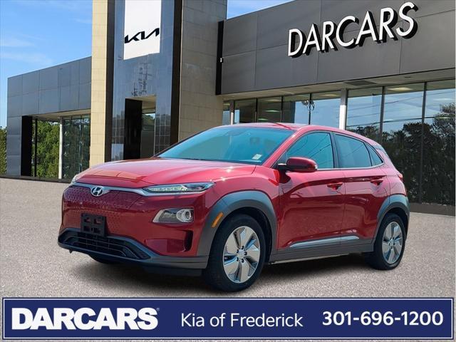 used 2021 Hyundai Kona EV car, priced at $20,396