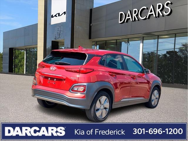 used 2021 Hyundai Kona EV car, priced at $20,396