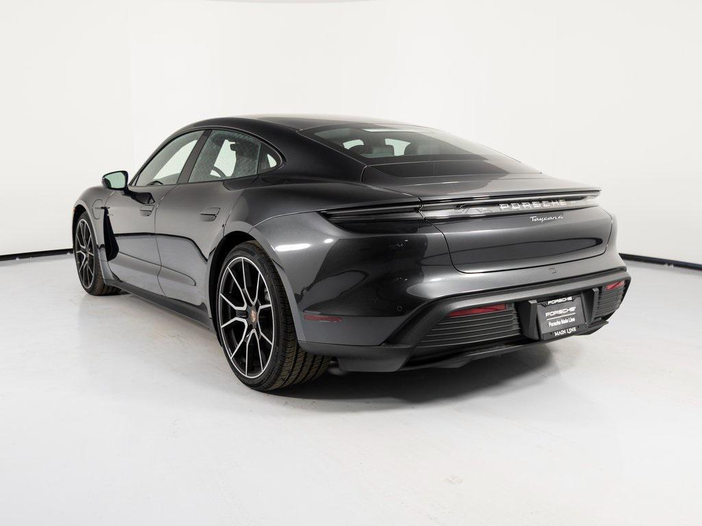 new 2025 Porsche Taycan car, priced at $133,365