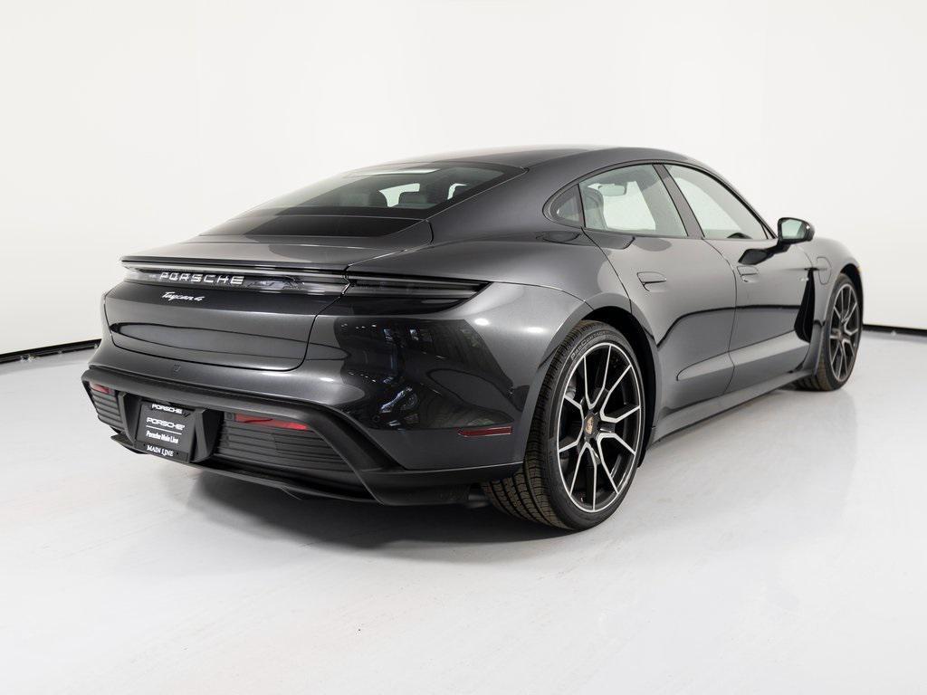 new 2025 Porsche Taycan car, priced at $133,365