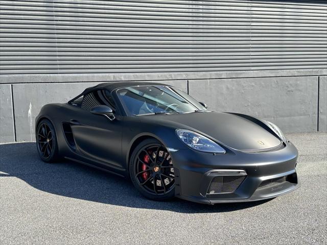 used 2021 Porsche 718 Spyder car, priced at $127,995