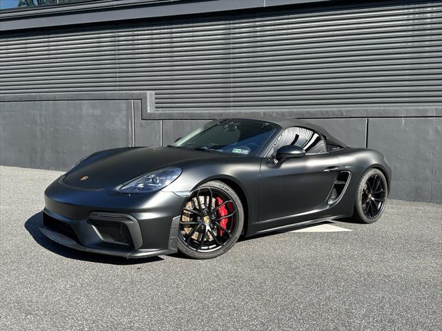 used 2021 Porsche 718 Spyder car, priced at $127,995