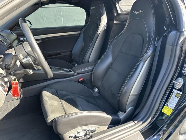 used 2021 Porsche 718 Spyder car, priced at $127,995
