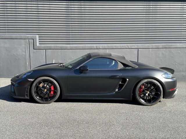 used 2021 Porsche 718 Spyder car, priced at $127,995