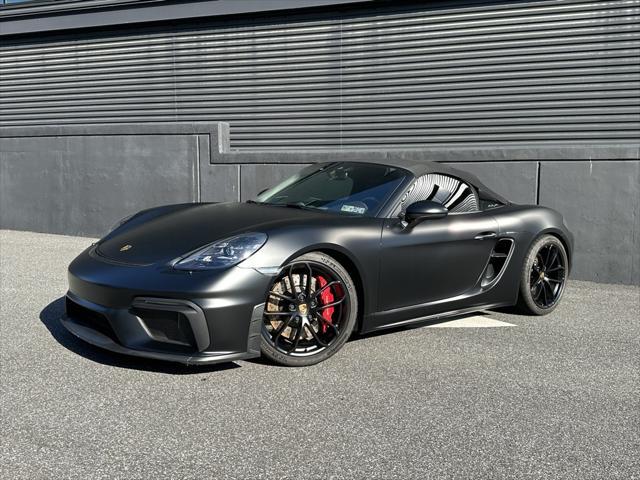 used 2021 Porsche 718 Spyder car, priced at $127,995