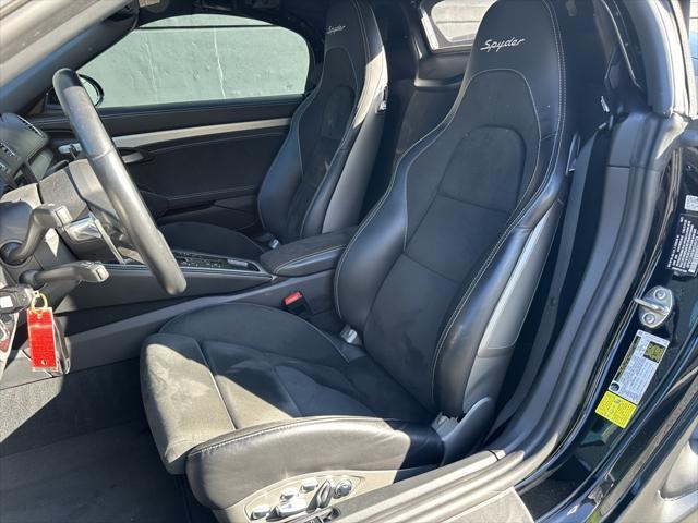 used 2021 Porsche 718 Spyder car, priced at $127,995