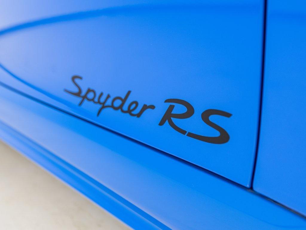 used 2025 Porsche 718 Spyder car, priced at $233,995