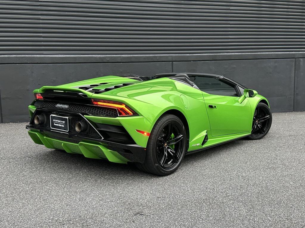 used 2021 Lamborghini Huracan EVO car, priced at $299,995