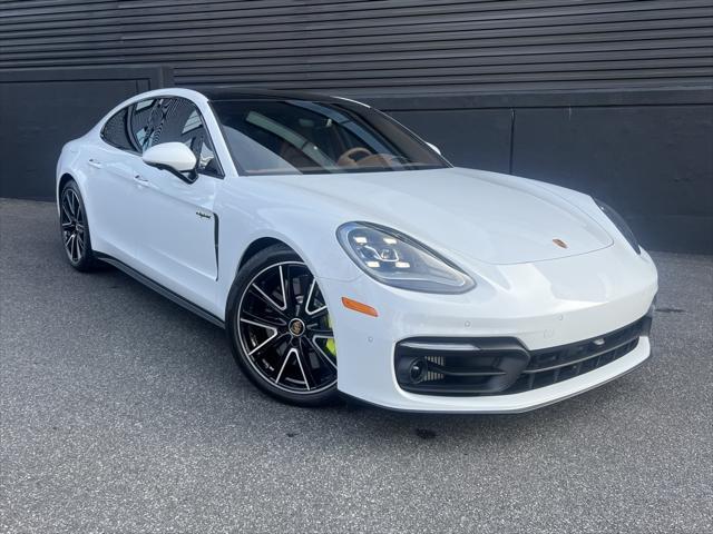 used 2023 Porsche Panamera e-Hybrid car, priced at $119,995