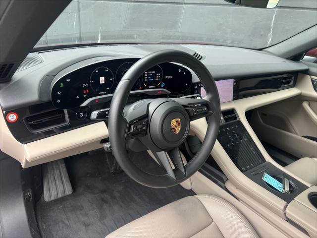 used 2022 Porsche Taycan car, priced at $61,595