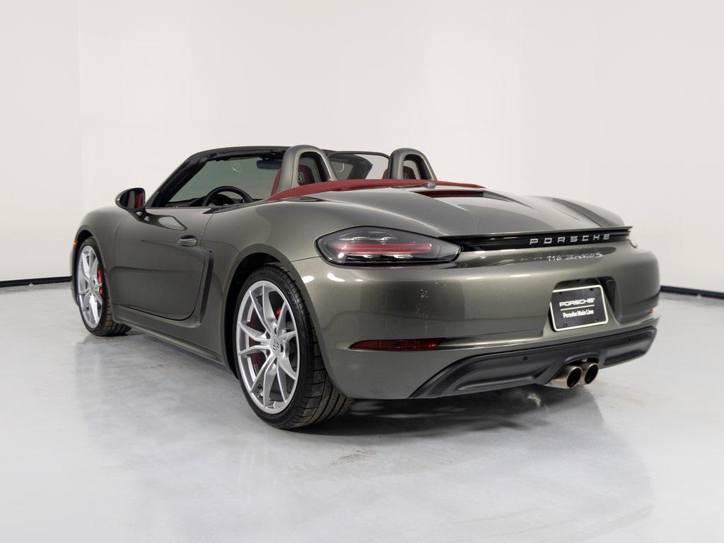used 2024 Porsche 718 Boxster car, priced at $95,555