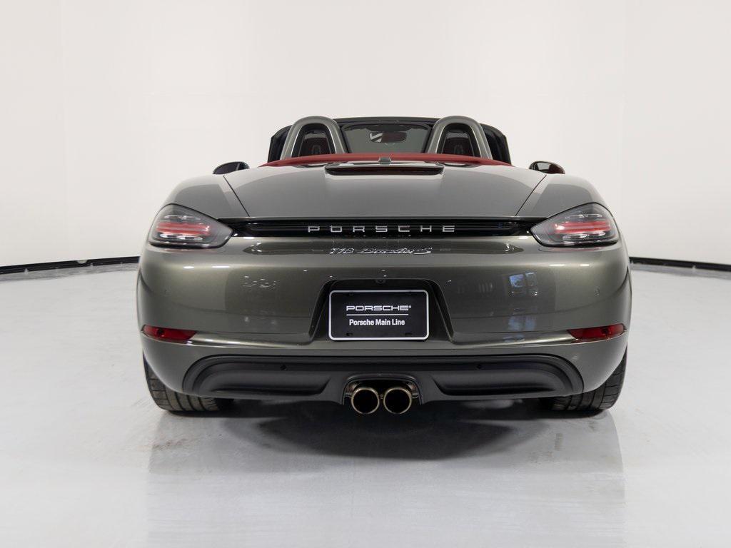 used 2024 Porsche 718 Boxster car, priced at $95,555
