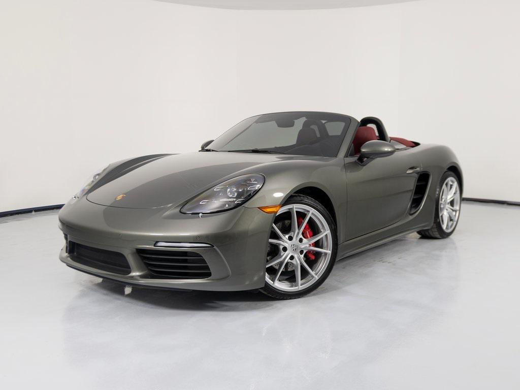 used 2024 Porsche 718 Boxster car, priced at $95,555