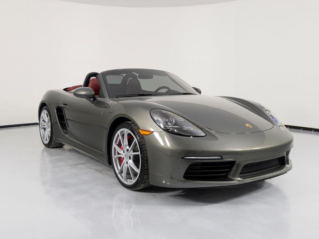 used 2024 Porsche 718 Boxster car, priced at $95,555