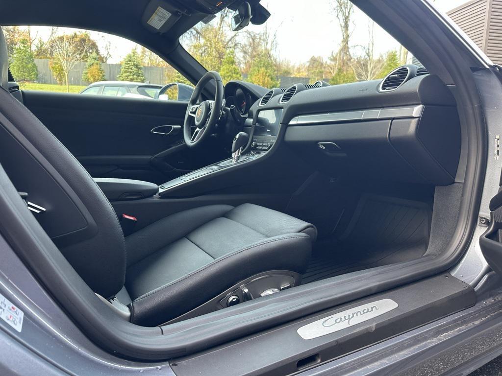 used 2025 Porsche 718 Cayman car, priced at $85,995