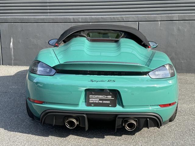 used 2024 Porsche 718 Spyder car, priced at $243,995