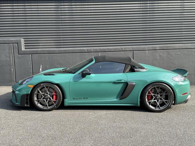 used 2024 Porsche 718 Spyder car, priced at $243,995
