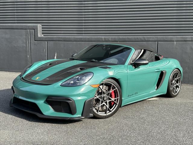 used 2024 Porsche 718 Spyder car, priced at $243,995