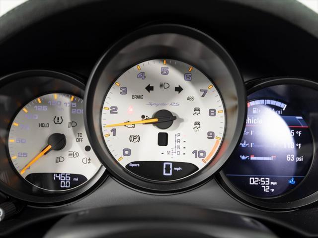 used 2024 Porsche 718 Spyder car, priced at $243,995