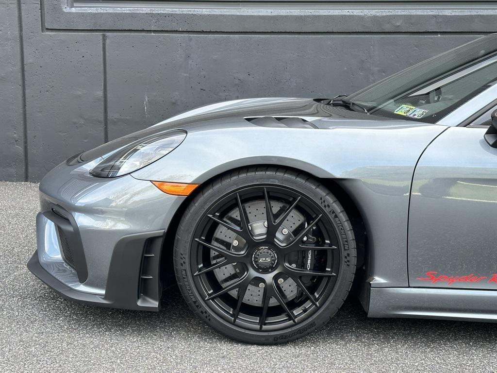 used 2024 Porsche 718 Spyder car, priced at $237,995