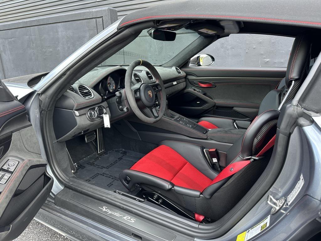 used 2024 Porsche 718 Spyder car, priced at $237,995