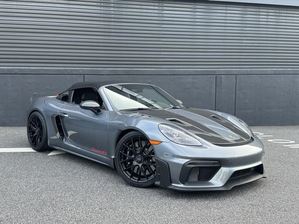 used 2024 Porsche 718 Spyder car, priced at $237,995