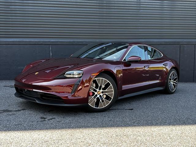 used 2022 Porsche Taycan car, priced at $77,995