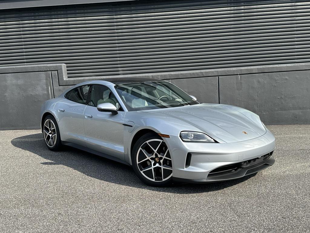 used 2025 Porsche Taycan car, priced at $101,995