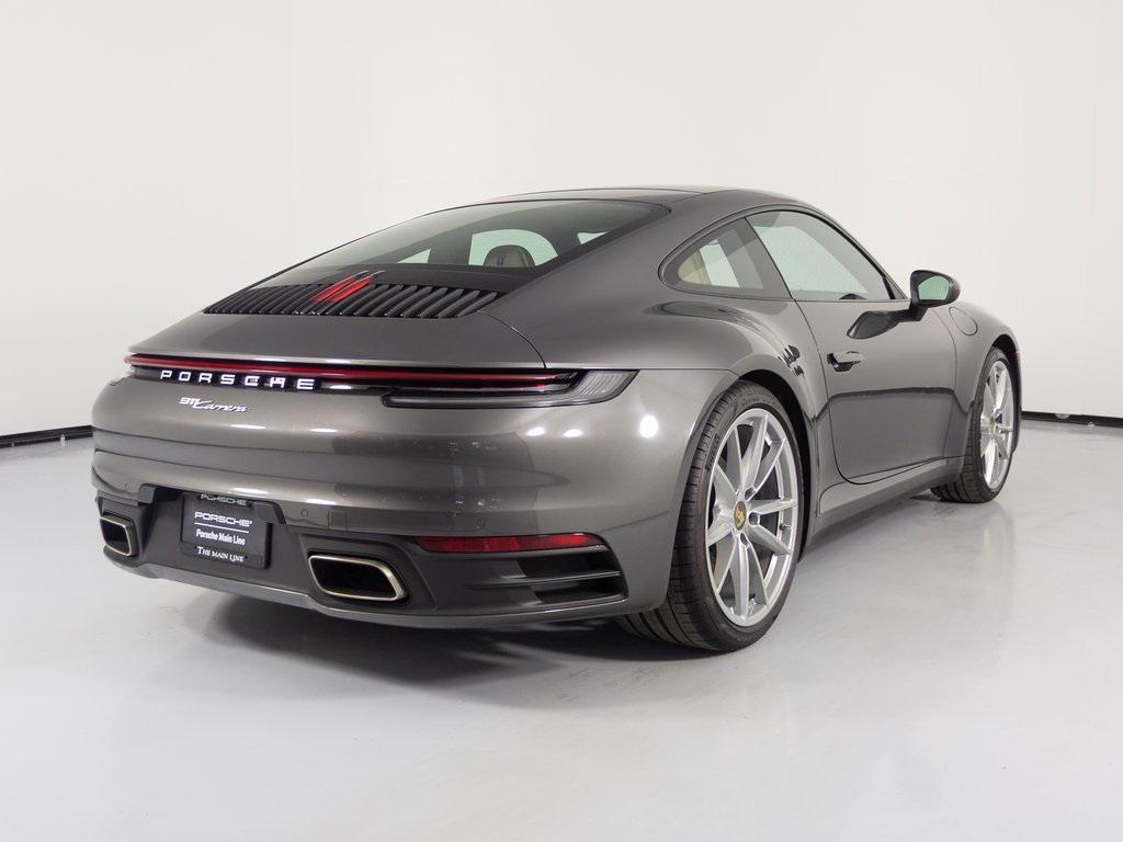 used 2022 Porsche 911 car, priced at $124,995