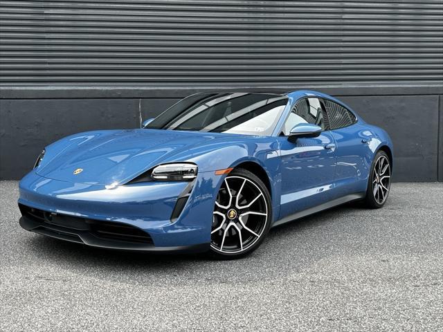 used 2023 Porsche Taycan car, priced at $77,995