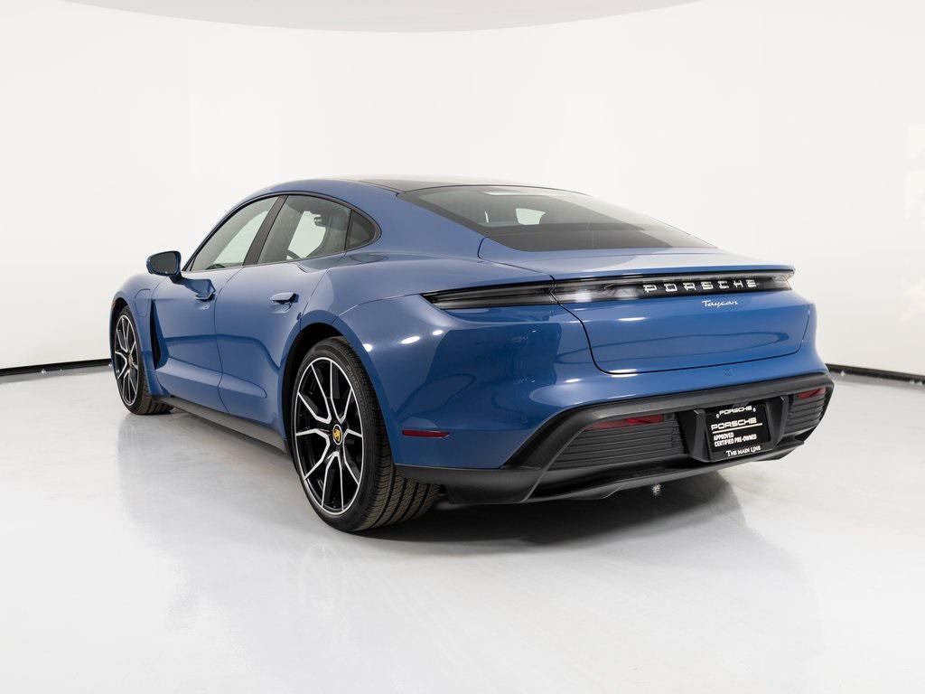 used 2023 Porsche Taycan car, priced at $77,995