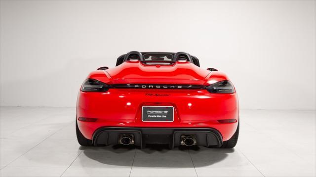 used 2021 Porsche 718 Spyder car, priced at $123,828