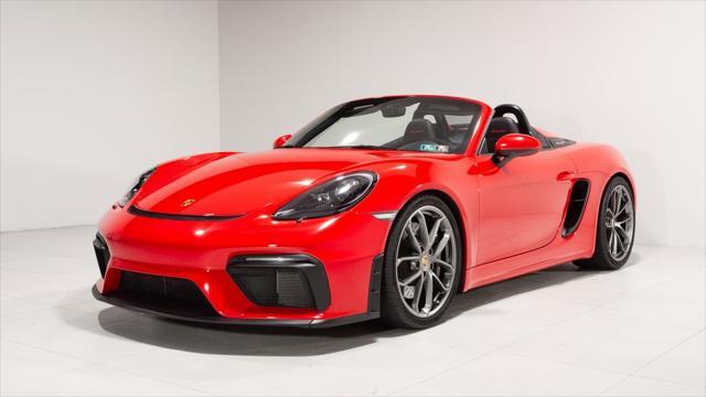 used 2021 Porsche 718 Spyder car, priced at $123,828