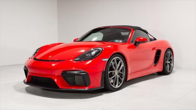 used 2021 Porsche 718 Spyder car, priced at $123,828