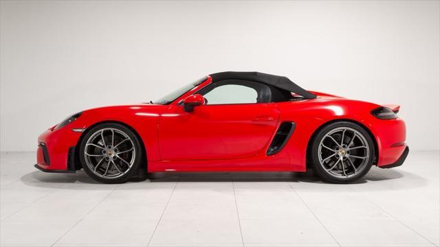 used 2021 Porsche 718 Spyder car, priced at $123,828