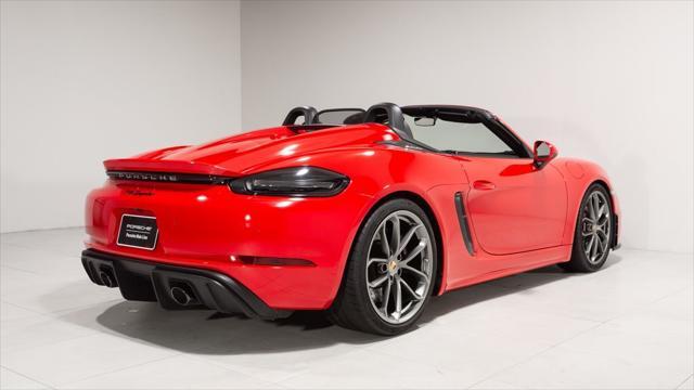 used 2021 Porsche 718 Spyder car, priced at $123,828