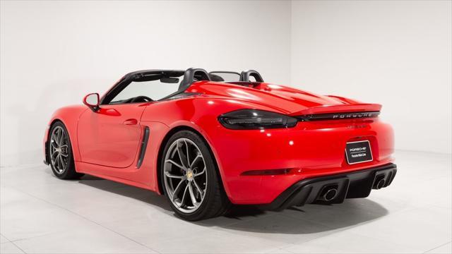 used 2021 Porsche 718 Spyder car, priced at $123,828