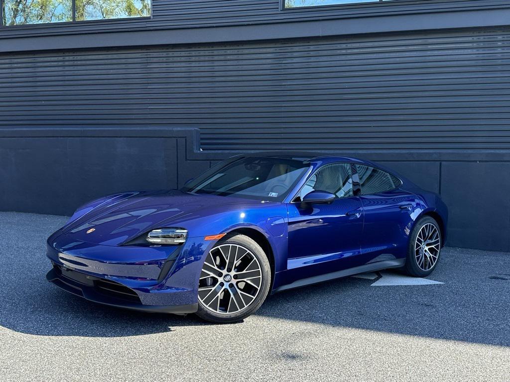 used 2022 Porsche Taycan car, priced at $59,995