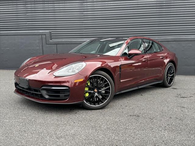 used 2021 Porsche Panamera e-Hybrid car, priced at $82,595