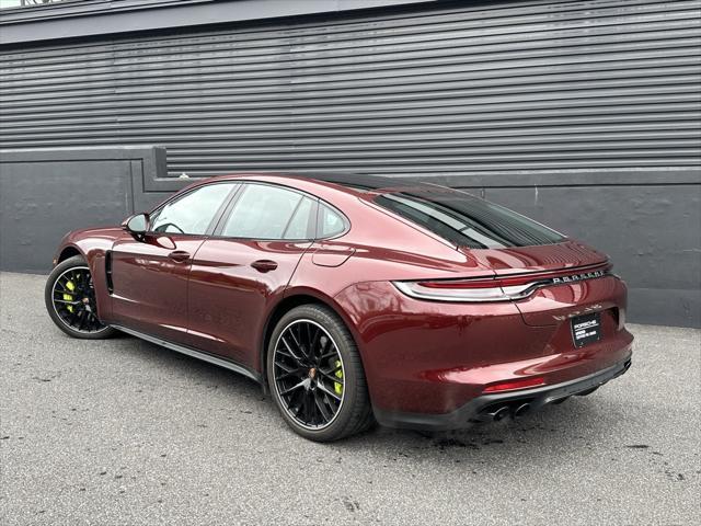 used 2021 Porsche Panamera e-Hybrid car, priced at $82,595