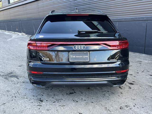 used 2019 Audi Q8 car, priced at $37,495