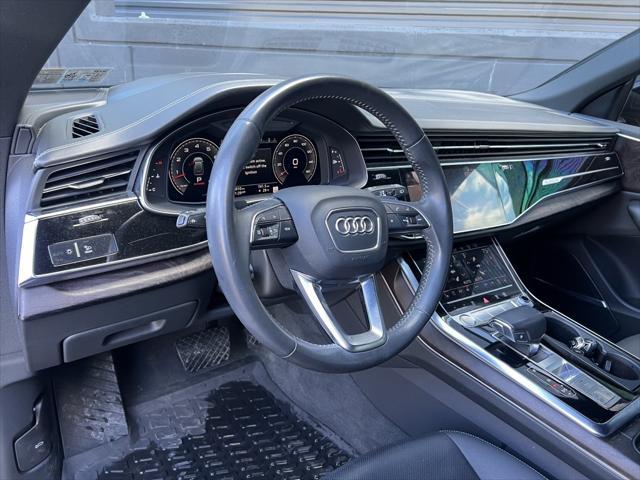 used 2019 Audi Q8 car, priced at $37,495